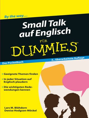 cover image of Small Talk auf Englisch fÃ¼r Dummies